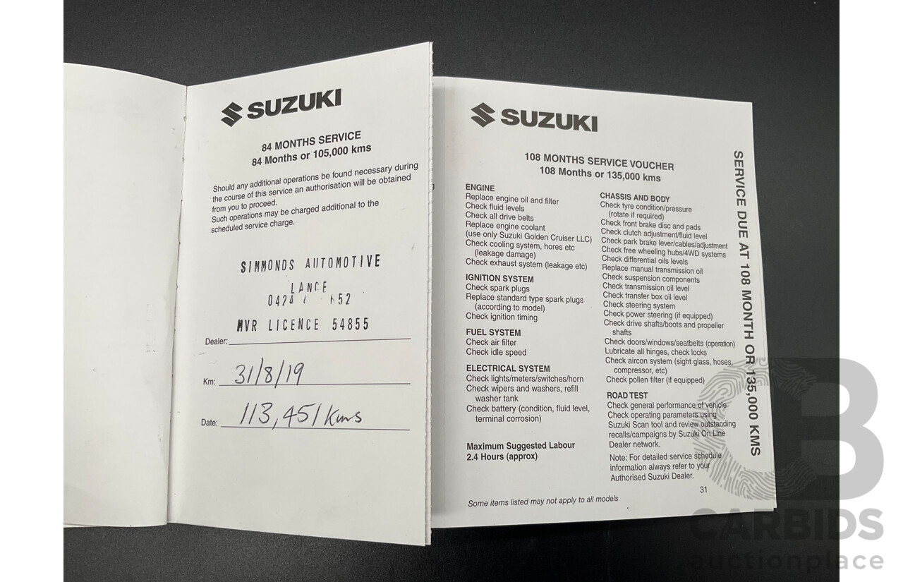 10/2006 Suzuki Swift EZ 5d Hatchback Bluish Black Metallic 1.5L