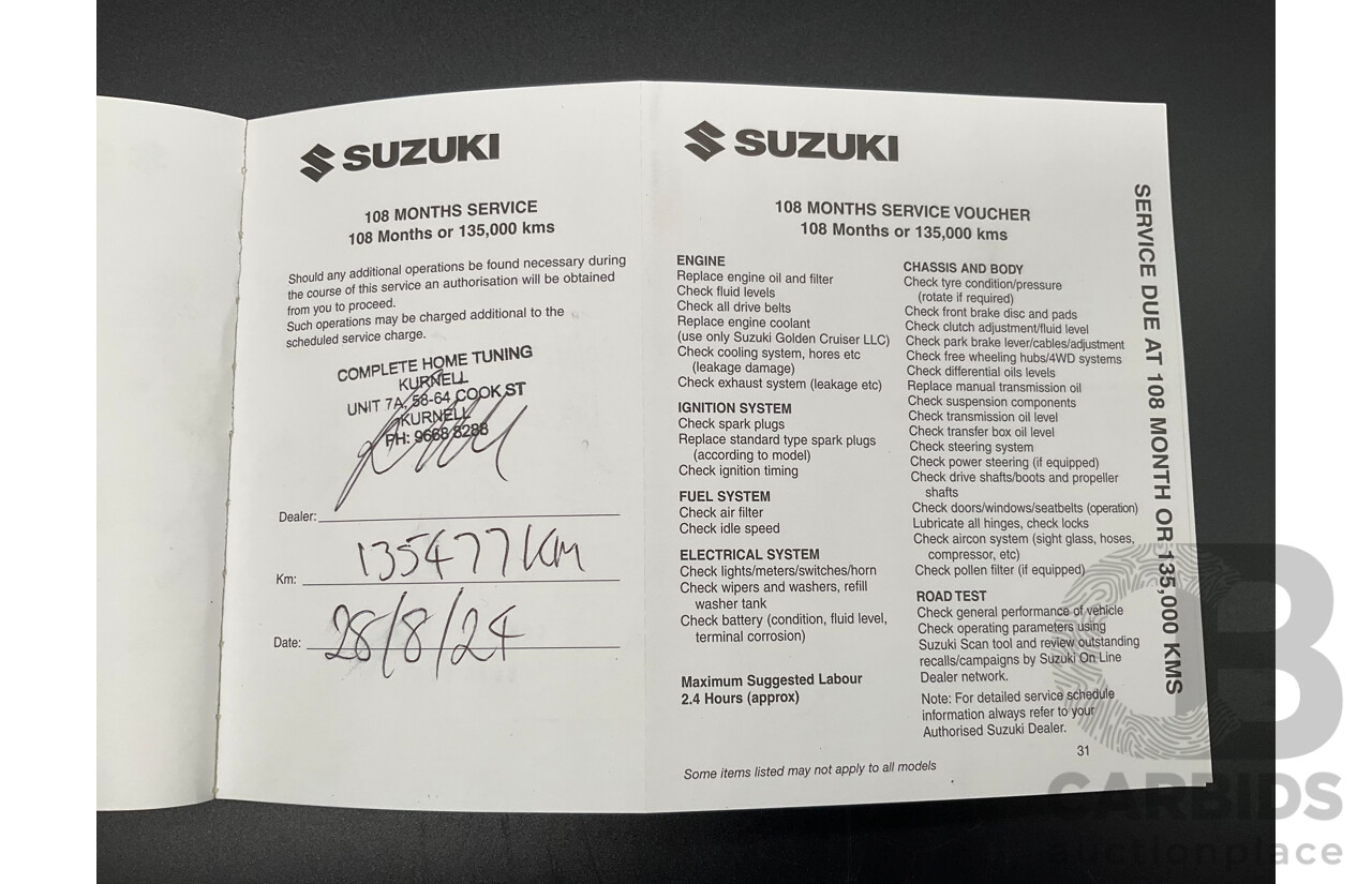 10/2006 Suzuki Swift EZ 5d Hatchback Bluish Black Metallic 1.5L