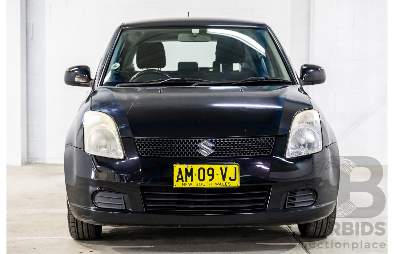 10/2006 Suzuki Swift EZ 5d Hatchback Bluish Black Metallic 1.5L