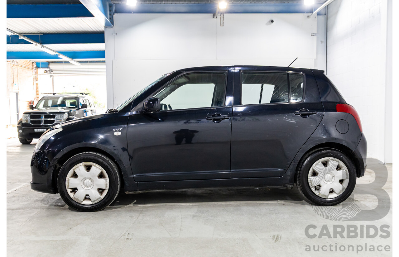10/2006 Suzuki Swift EZ 5d Hatchback Bluish Black Metallic 1.5L
