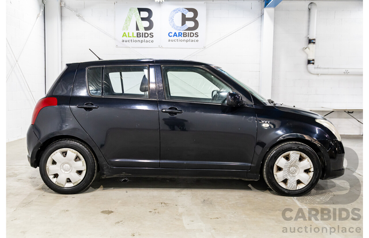 10/2006 Suzuki Swift EZ 5d Hatchback Bluish Black Metallic 1.5L