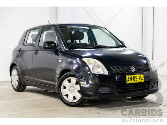 10/2006 Suzuki Swift EZ 5d Hatchback Bluish Black Metallic 1.5L