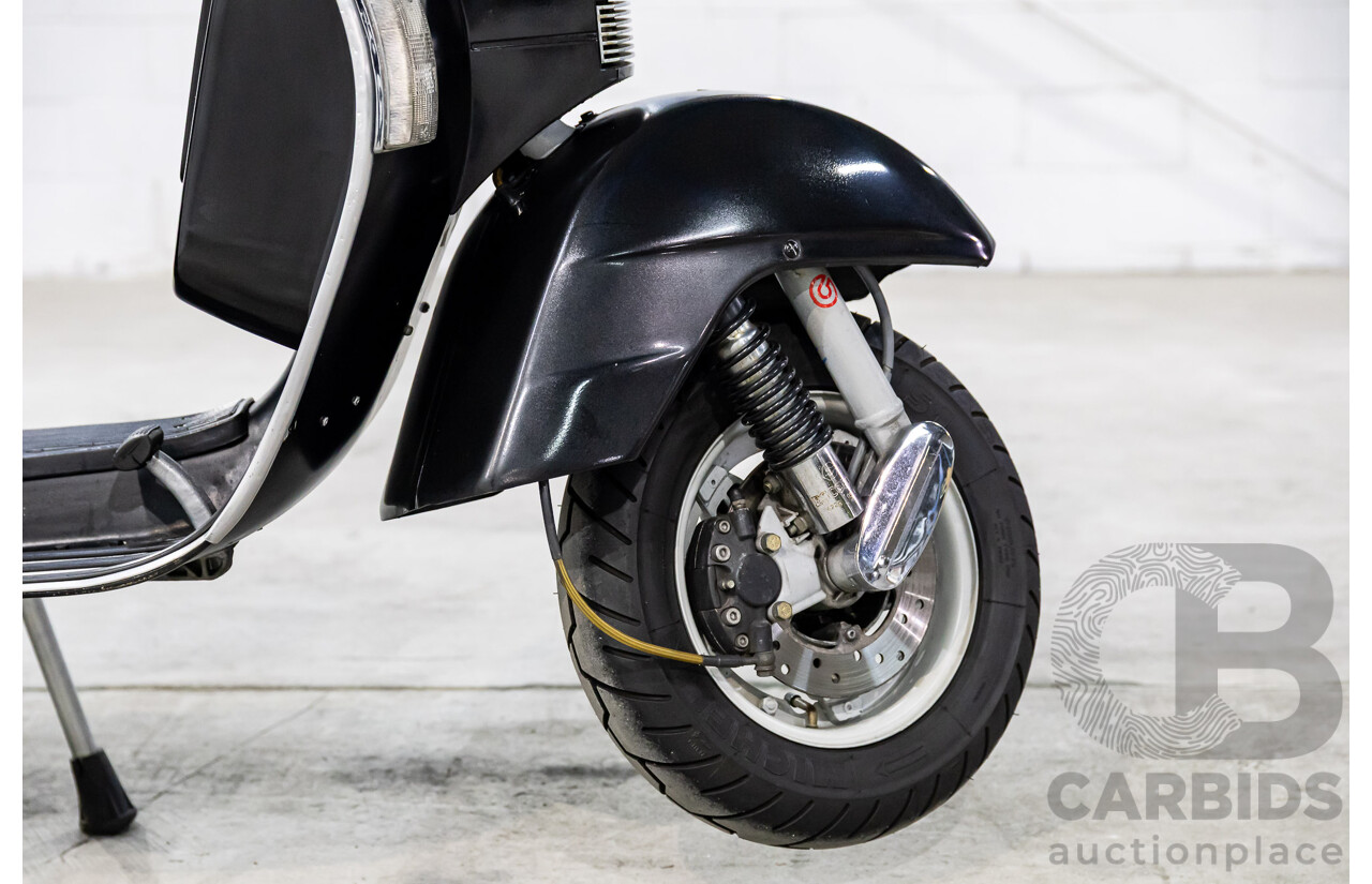 02/2012 LML 150cc STAR 4 RWD Scooter Jet Black 150cc
