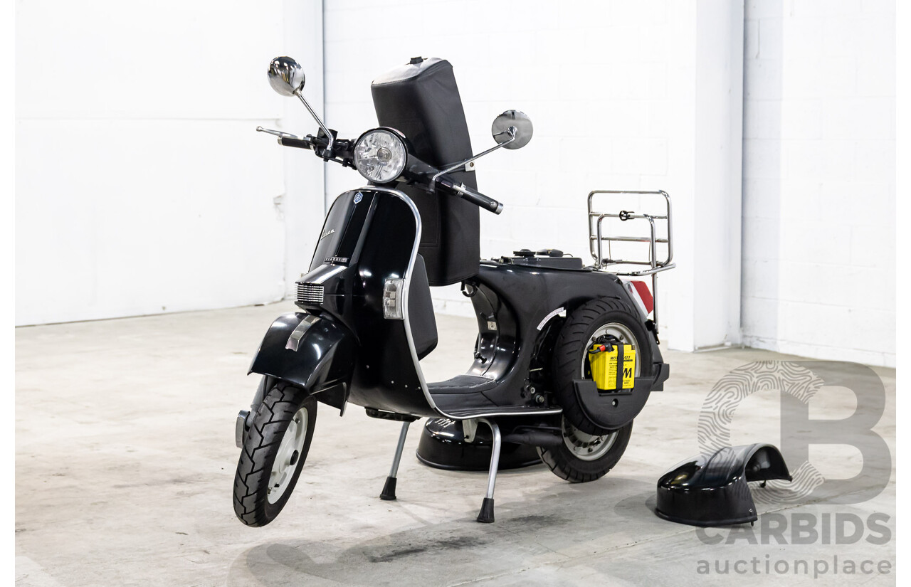 02/2012 LML 150cc STAR 4 RWD Scooter Jet Black 150cc