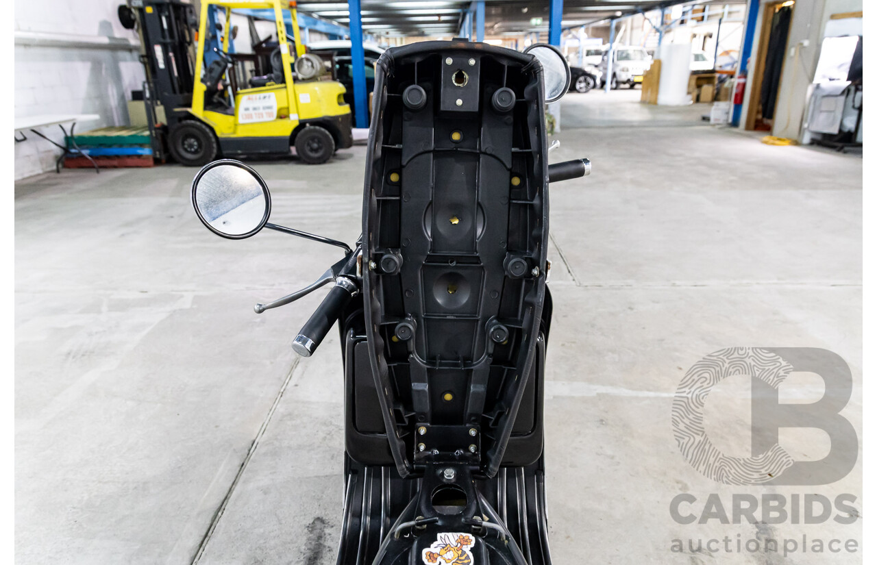 02/2012 LML 150cc STAR 4 RWD Scooter Jet Black 150cc