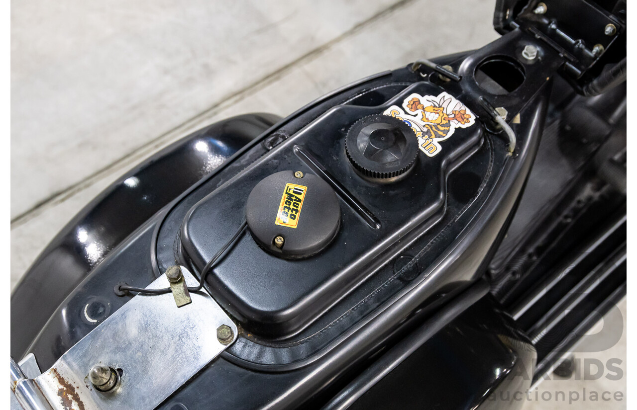 02/2012 LML 150cc STAR 4 RWD Scooter Jet Black 150cc