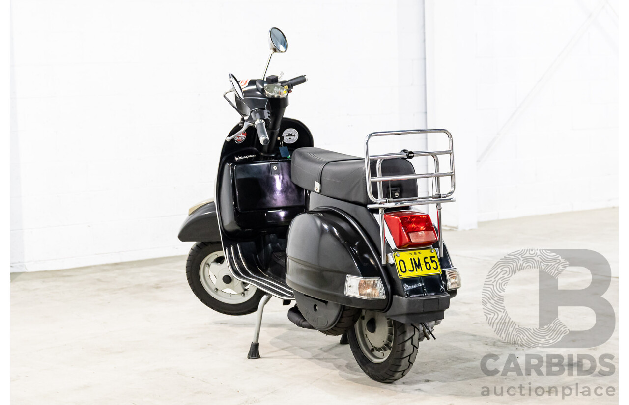 02/2012 LML 150cc STAR 4 RWD Scooter Jet Black 150cc