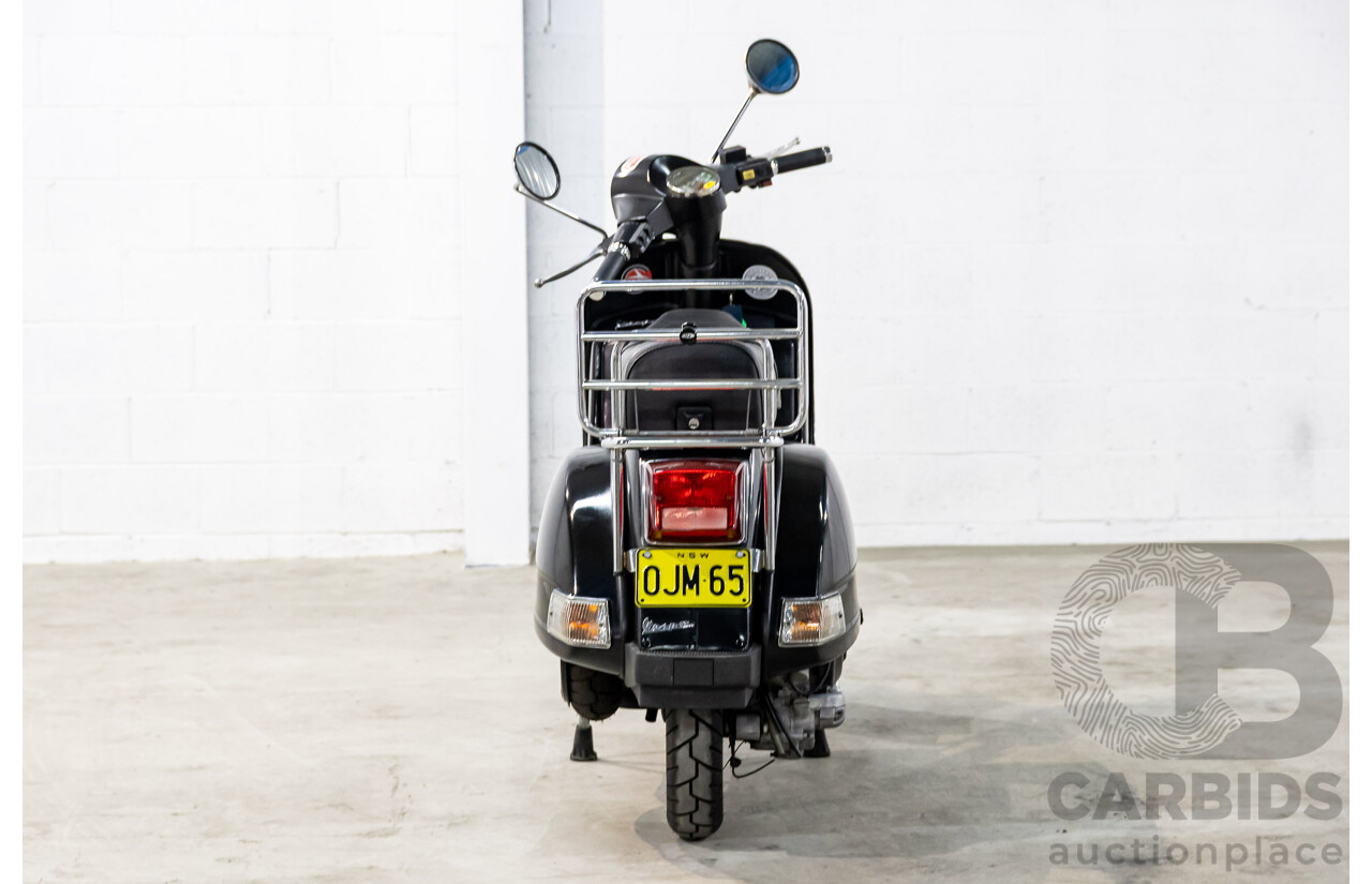 02/2012 LML 150cc STAR 4 RWD Scooter Jet Black 150cc