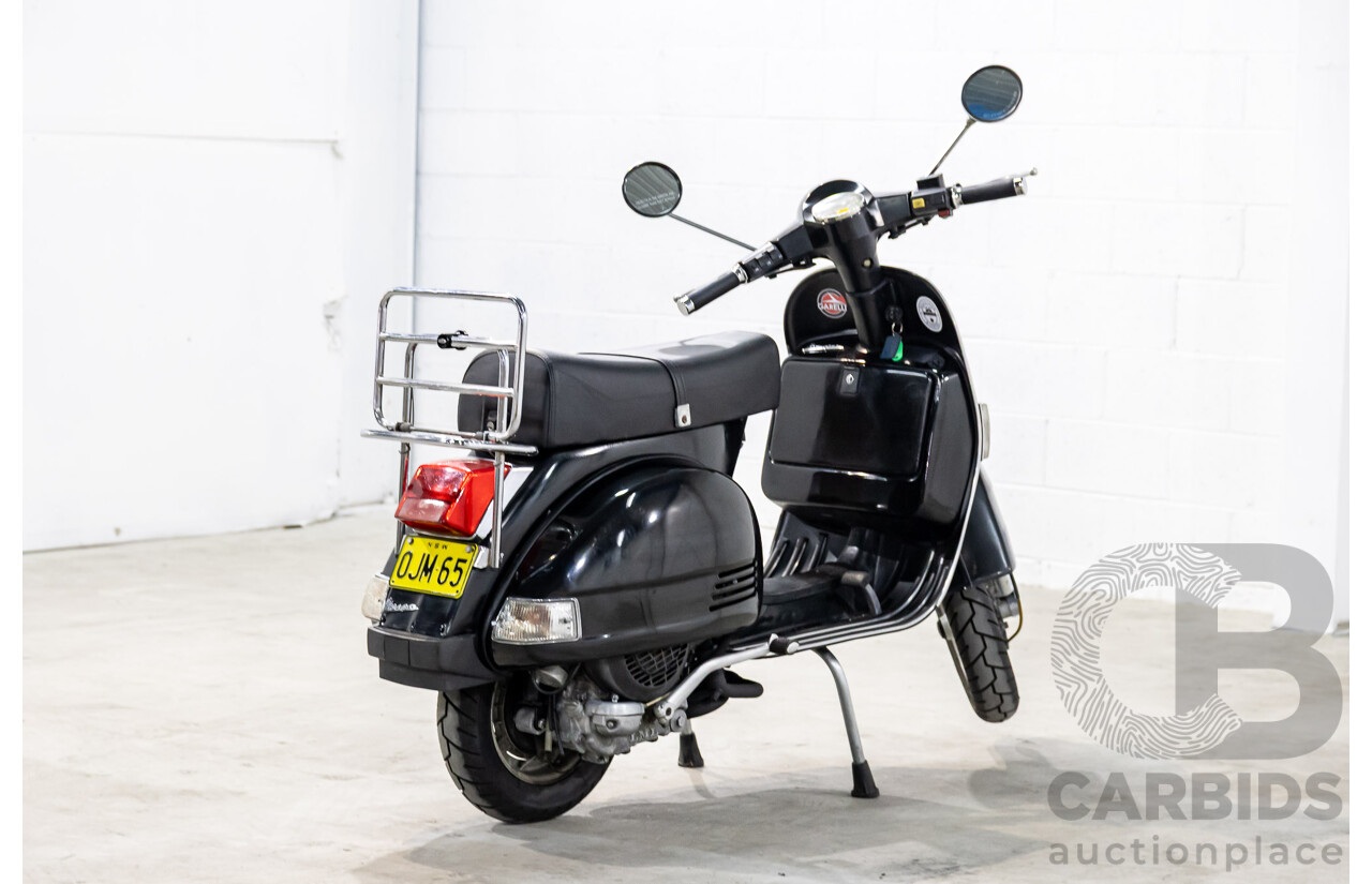 02/2012 LML 150cc STAR 4 RWD Scooter Jet Black 150cc