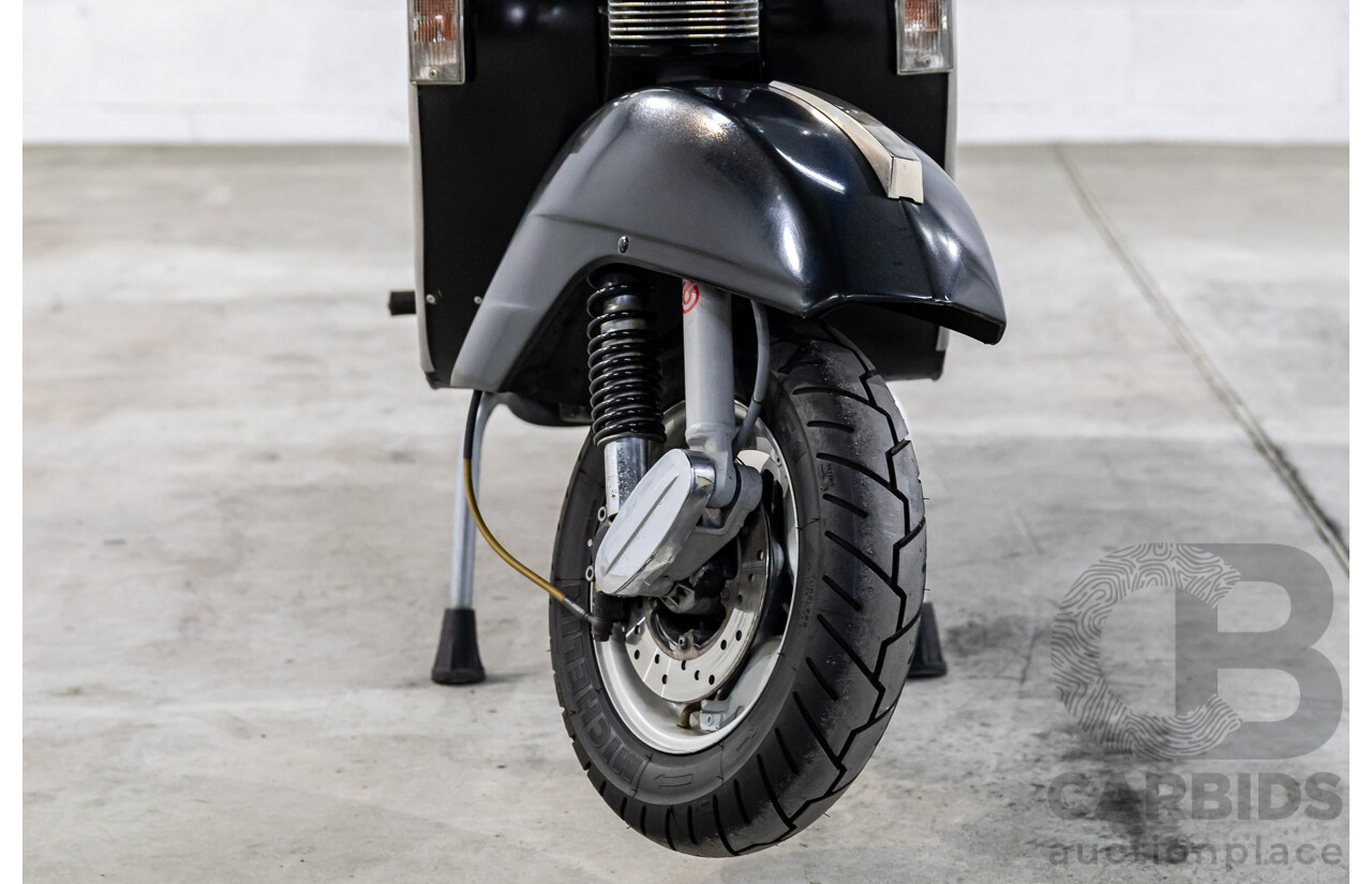 02/2012 LML 150cc STAR 4 RWD Scooter Jet Black 150cc