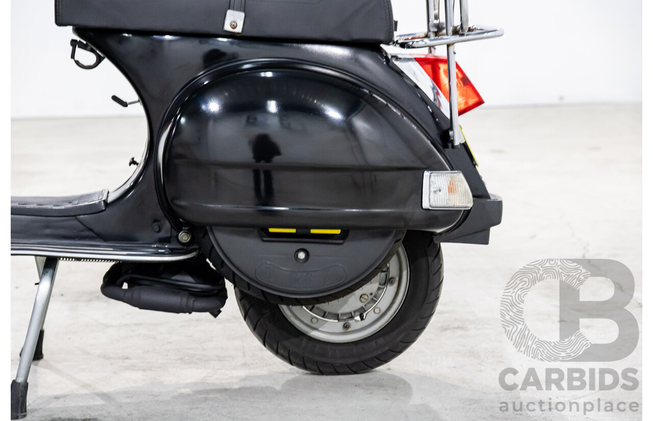 02/2012 LML 150cc STAR 4 RWD Scooter Jet Black 150cc