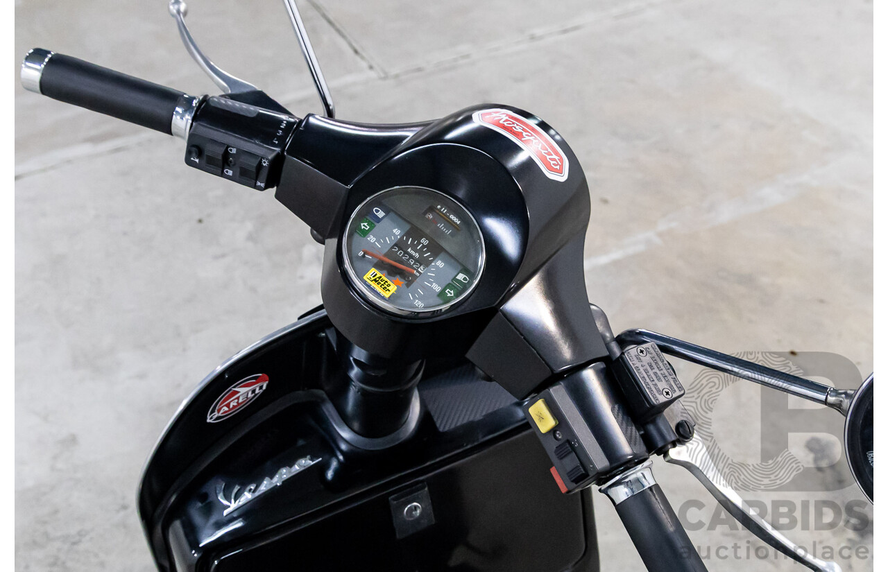 02/2012 LML 150cc STAR 4 RWD Scooter Jet Black 150cc