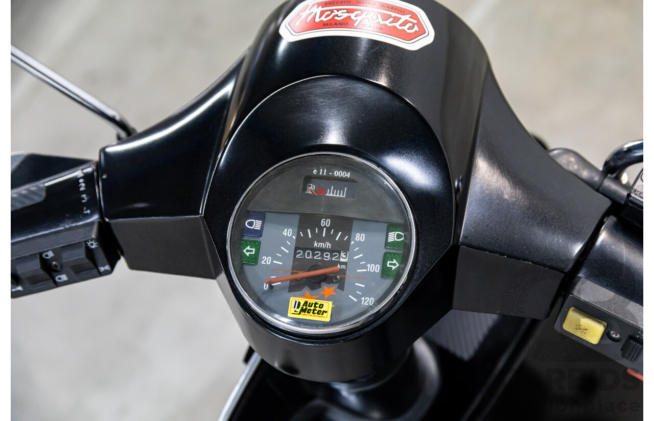 02/2012 LML 150cc STAR 4 RWD Scooter Jet Black 150cc