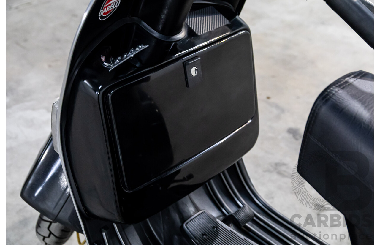 02/2012 LML 150cc STAR 4 RWD Scooter Jet Black 150cc