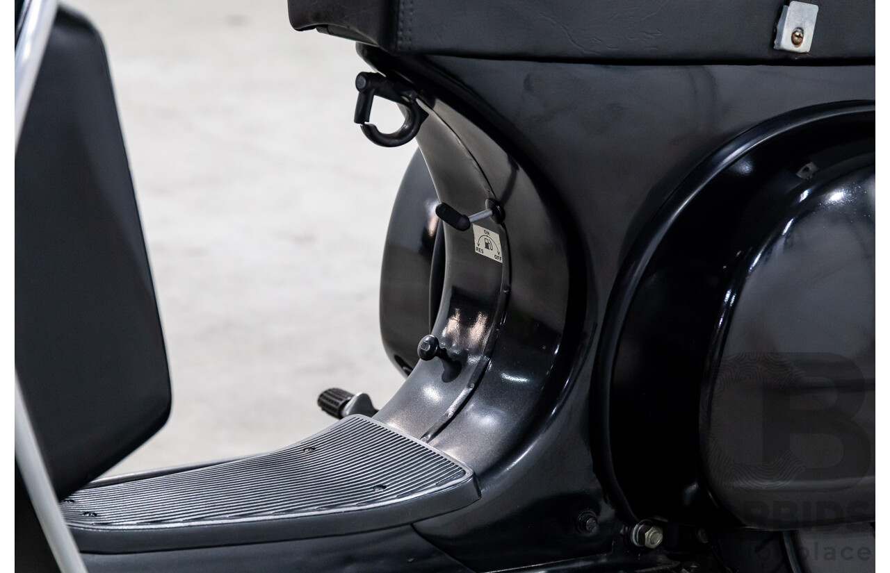 02/2012 LML 150cc STAR 4 RWD Scooter Jet Black 150cc
