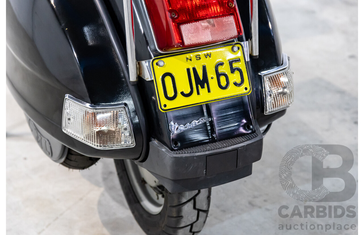 02/2012 LML 150cc STAR 4 RWD Scooter Jet Black 150cc