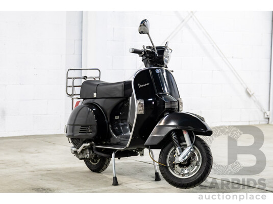 02/2012 LML 150cc STAR 4 RWD Scooter Jet Black 150cc