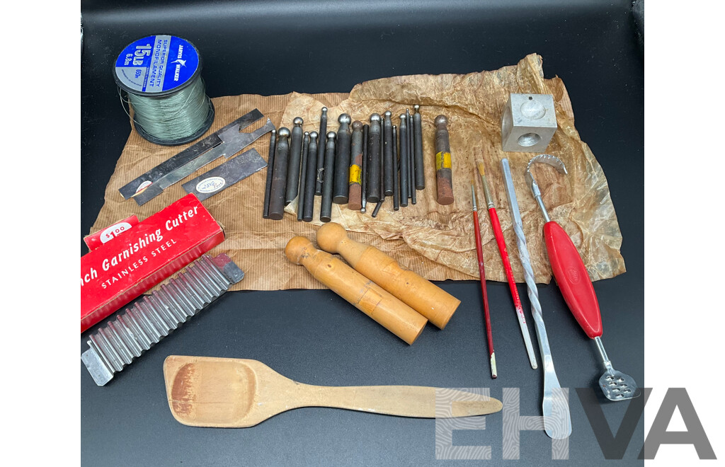 Metal Smith's Doming Punch Set, French Pottery Tools