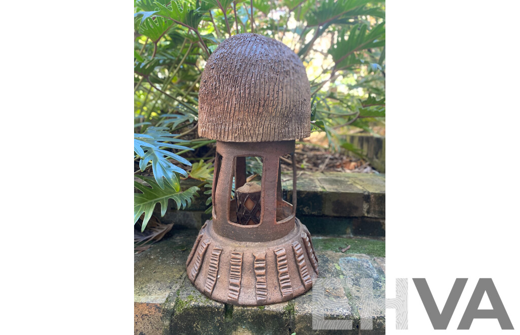 Stoneware Garden Lantern
