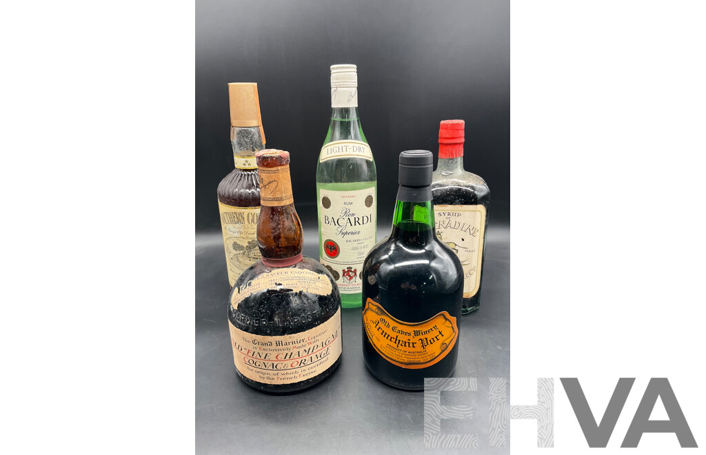 Assorted Vintage Spirits - Lot of 5