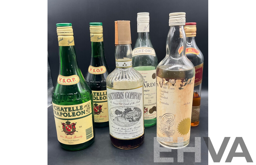 Assorted Vintage Spirits - Lot of 6