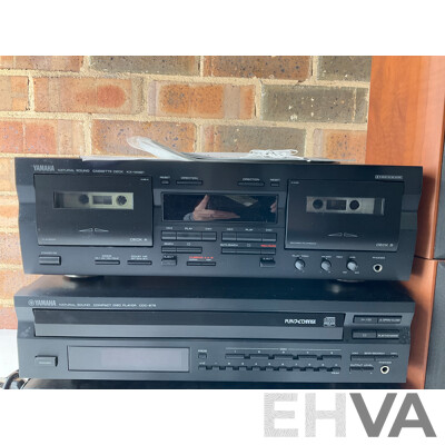 YAMAHA Hi-Fi System and Set of FOCAL Chorus Speakers
