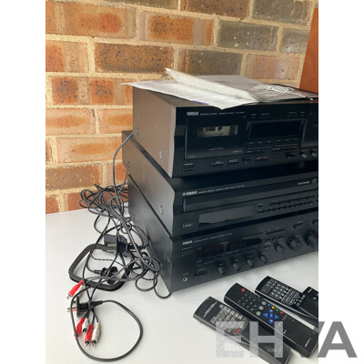 YAMAHA Hi-Fi System and Set of FOCAL Chorus Speakers