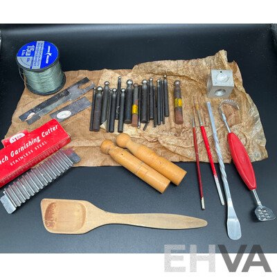 Metal Smith's Doming Punch Set, French Pottery Tools