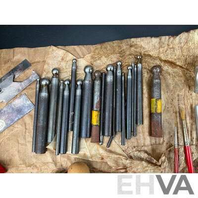 Metal Smith's Doming Punch Set, French Pottery Tools