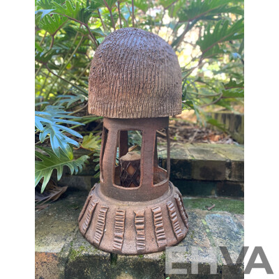 Stoneware Garden Lantern