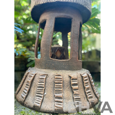 Stoneware Garden Lantern