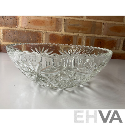 Collection of Bowls, Plates and Glasses - Including Waterford Crystal Lismore Bowl, HOYA Crystal,  Moss Agate Bowl and More  - Lot of 11