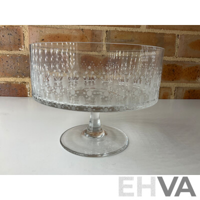 Collection of Bowls, Plates and Glasses - Including Waterford Crystal Lismore Bowl, HOYA Crystal,  Moss Agate Bowl and More  - Lot of 11