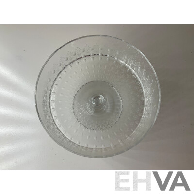 Collection of Bowls, Plates and Glasses - Including Waterford Crystal Lismore Bowl, HOYA Crystal,  Moss Agate Bowl and More  - Lot of 11