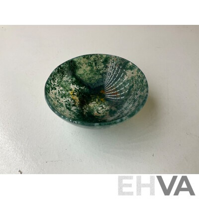 Collection of Bowls, Plates and Glasses - Including Waterford Crystal Lismore Bowl, HOYA Crystal,  Moss Agate Bowl and More  - Lot of 11