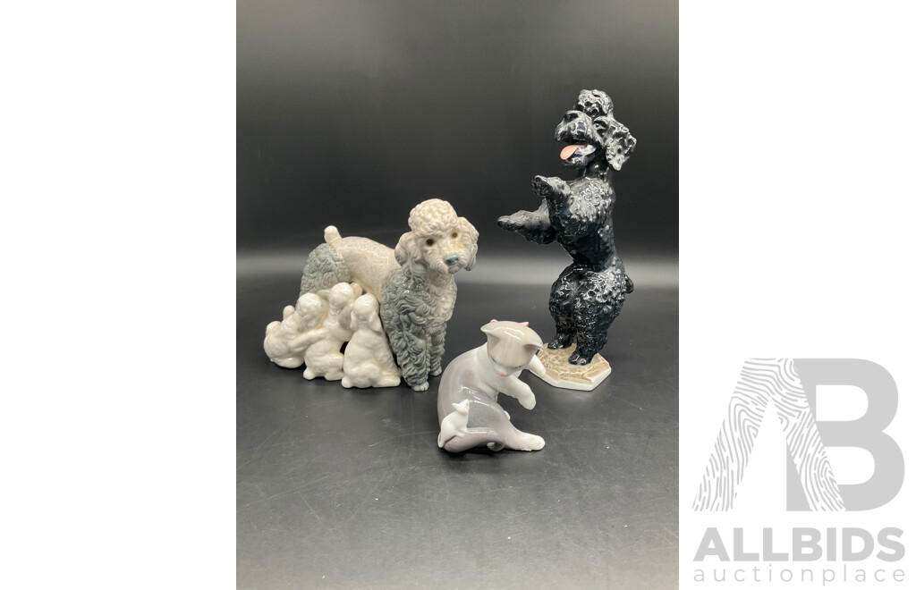 Lladro Poodle and Others