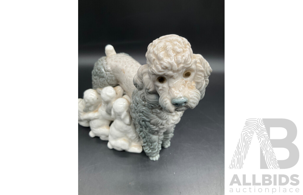 Lladro Poodle and Others