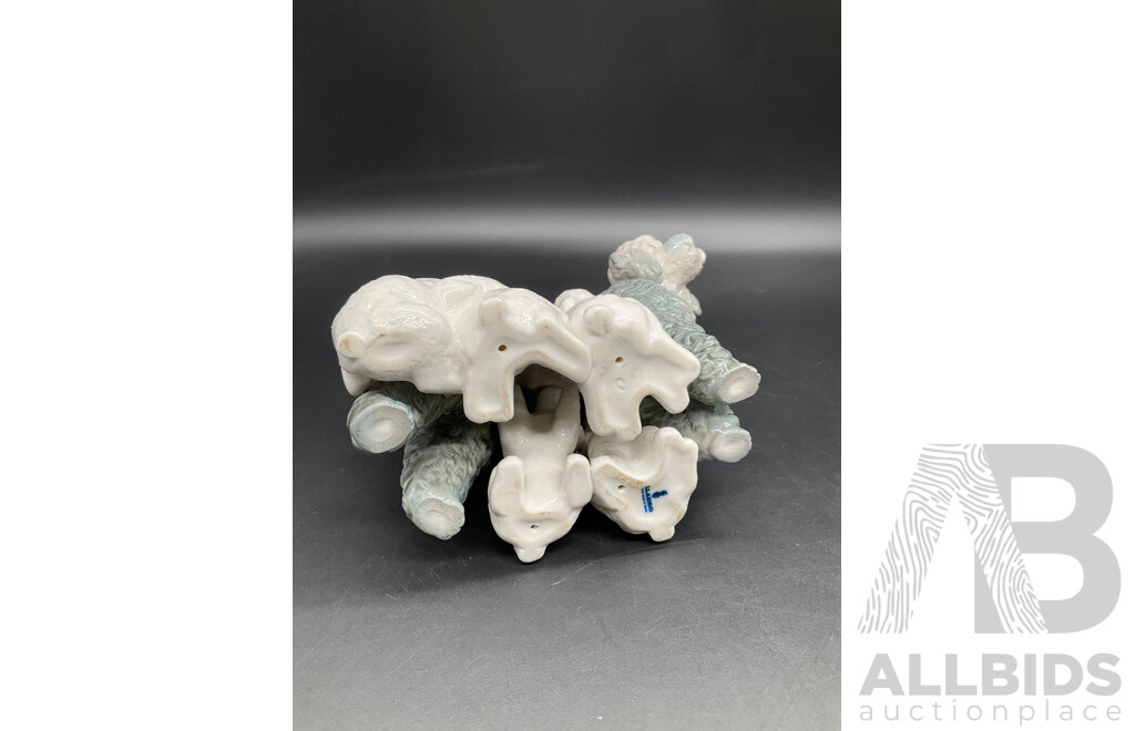 Lladro Poodle and Others