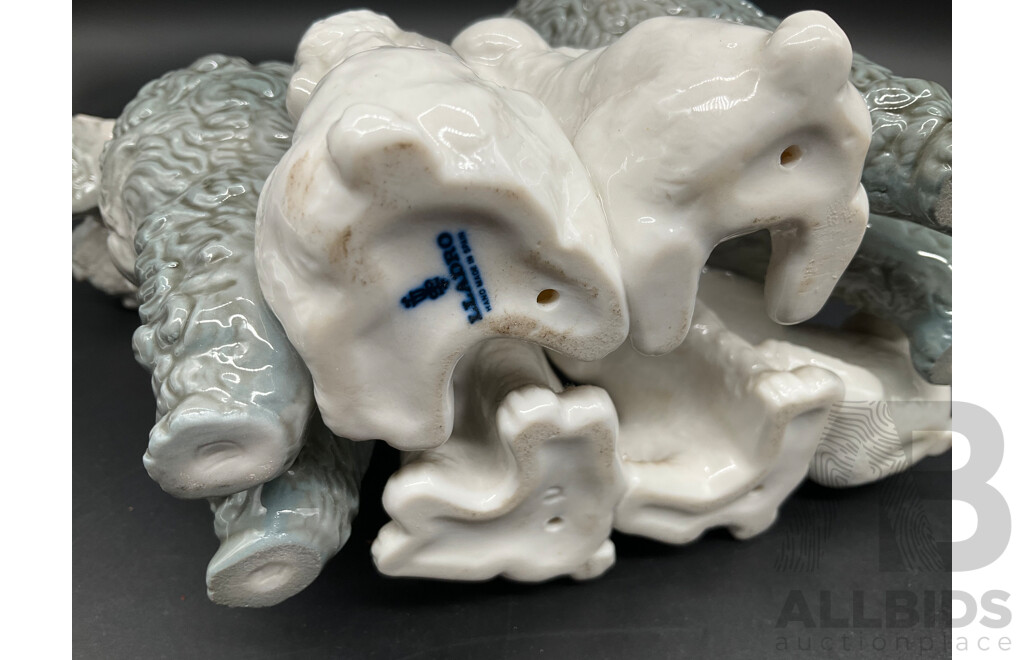 Lladro Poodle and Others