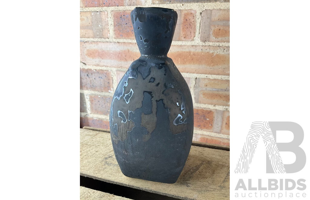Drip Glazed Lustreware Studio Pottery Vases and Bowls