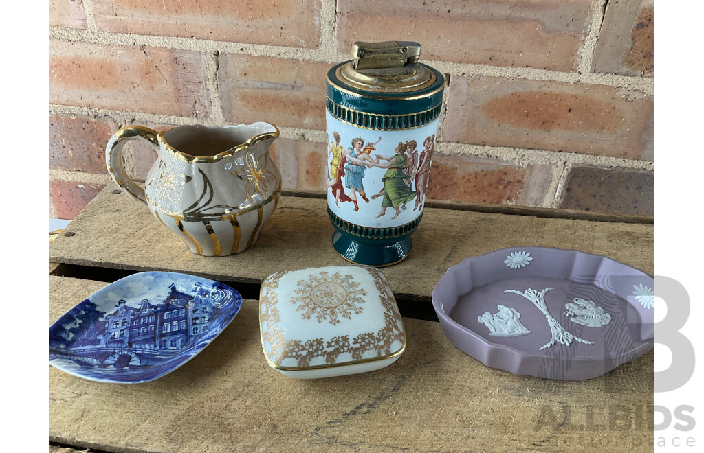 Large lot of English Plates and Tea Sets