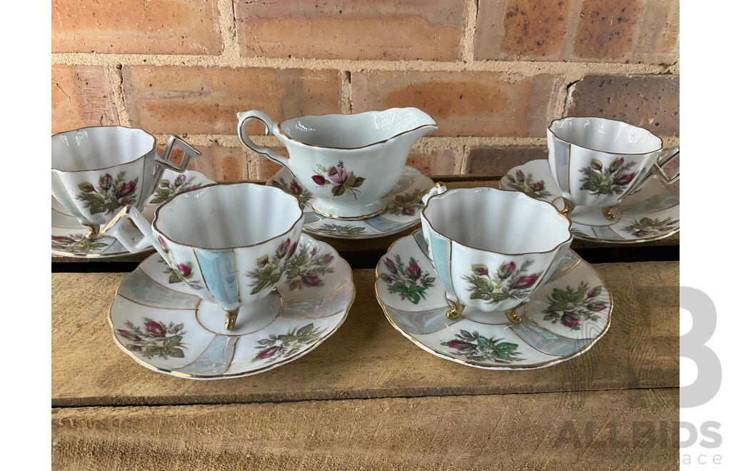 Large lot of English Plates and Tea Sets