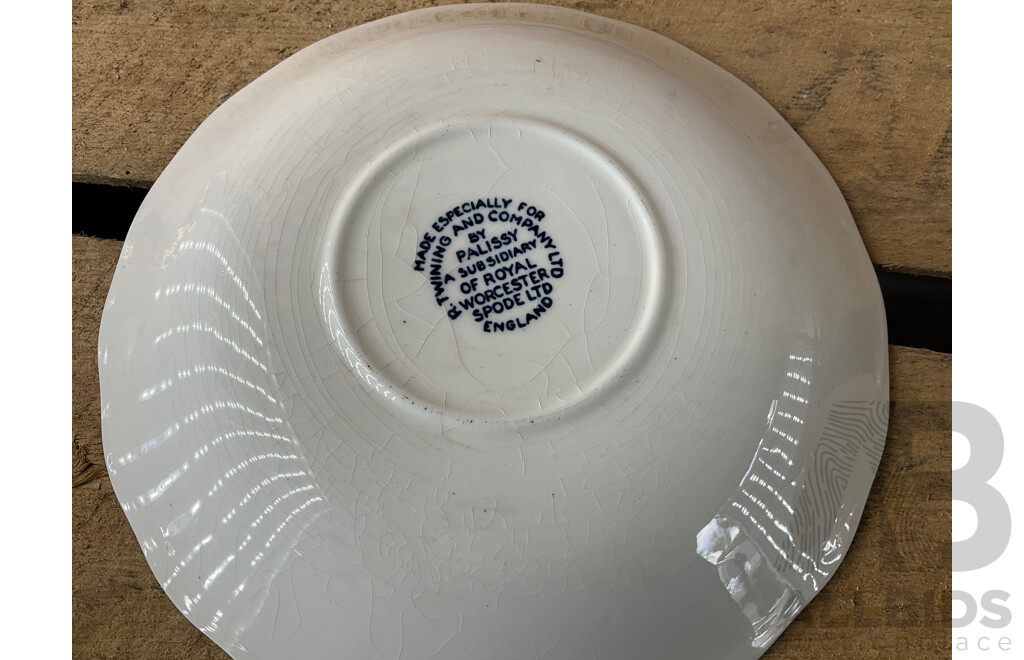 Large lot of English Plates and Tea Sets