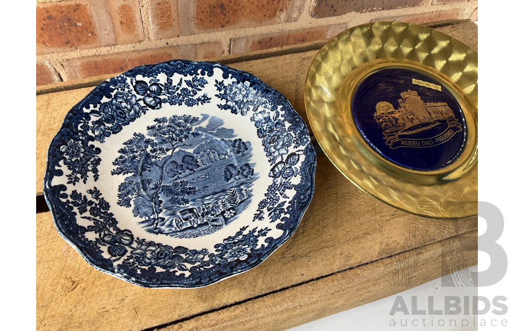 Large lot of English Plates and Tea Sets