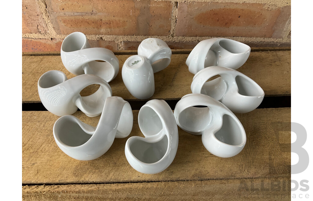 ROYAL DOULTON 'King George' Decanters (x4), Antique English Pitcher, Collection of Porcelain Trinket Boxes (x4), ROSENTHAL German Gilt Porcelain Coffee Set and More