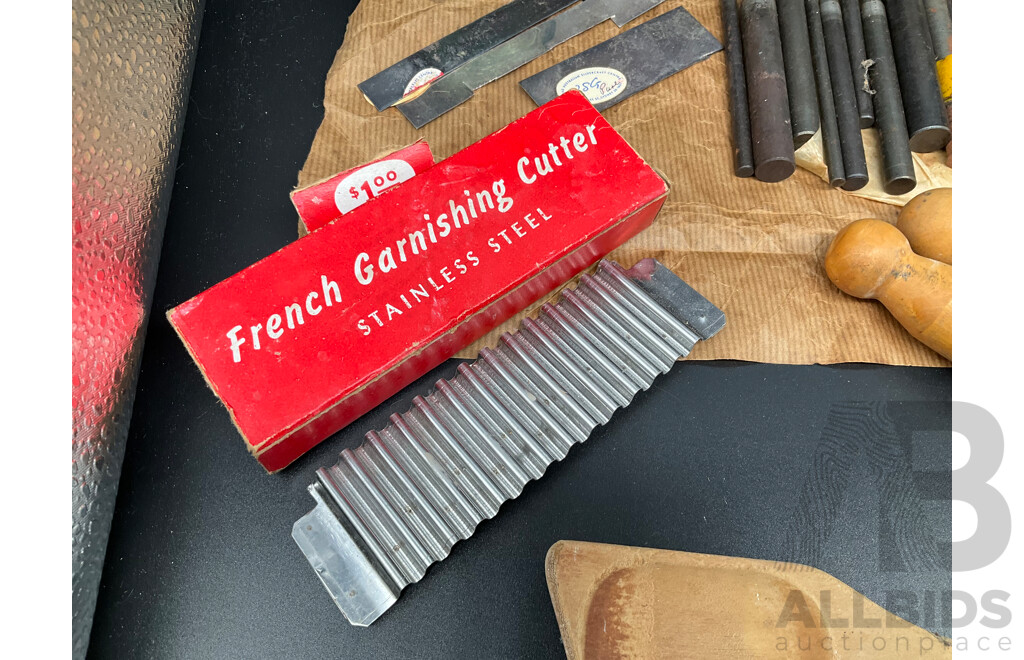 Metal Smith's Doming Punch Set, French Pottery Tools