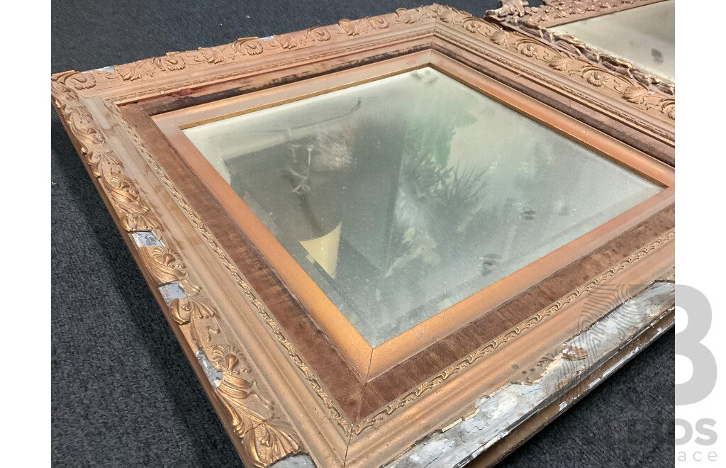Collection of Three Decorative Framed Mirrors