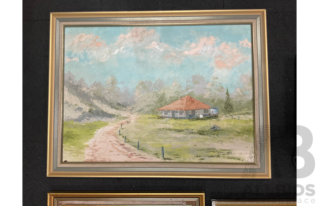Roma Rubensohn (1927-2025) Collection of Oil Paintings (9)