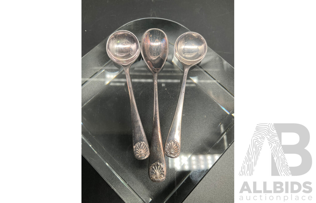 Collecton of ROYAL VIKING LINE Sterling Silver Teaspoons and Others