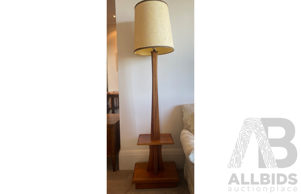 Mid Century Teak Floor Lamp - Don Dickson
